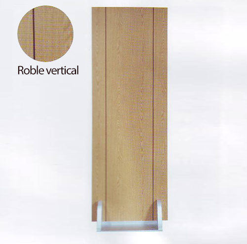 Puerta de melamina Modelo Melamina Roble Vertical 2