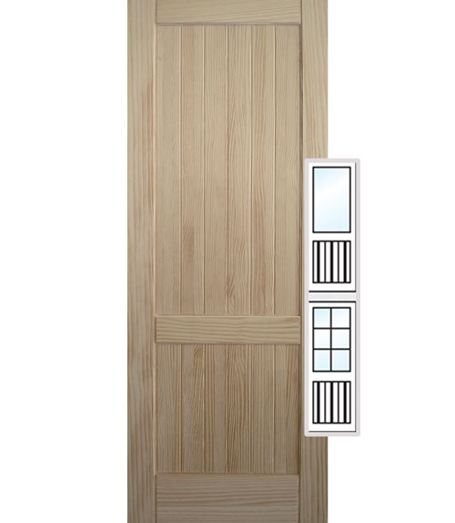 Puerta rústica Modelo R-15