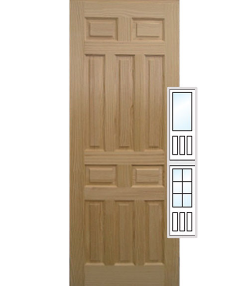 Puerta rústica Modelo R-18