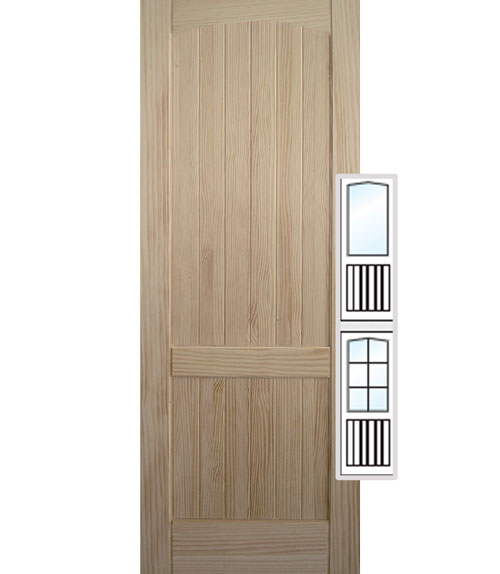 Puerta rústica Modelo R-23