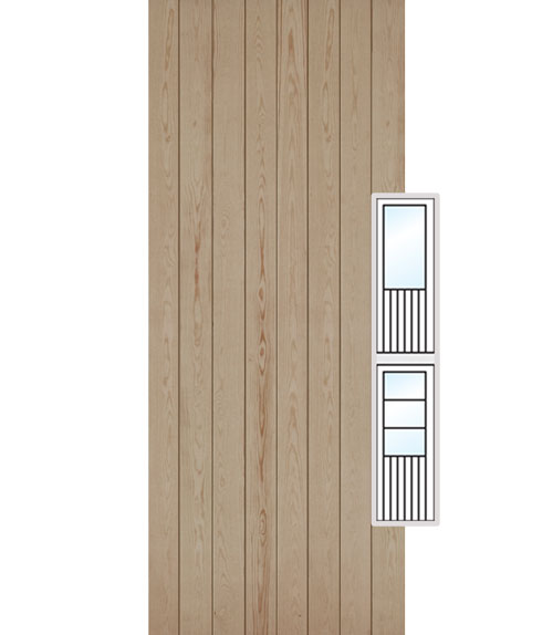 Puerta rústica Modelo R-24