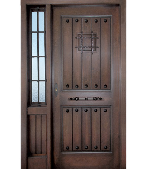 Puerta rústica Modelo R-5