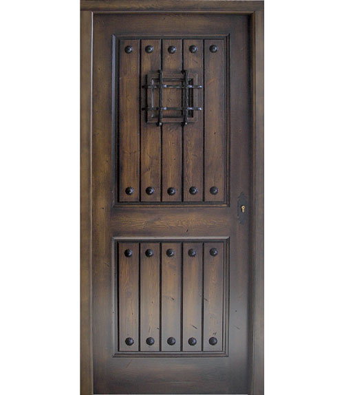 Puerta rústica Modelo R-7