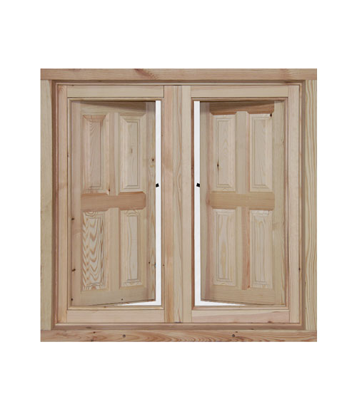 Puerta rústica Modelo V-3 Sin lacado